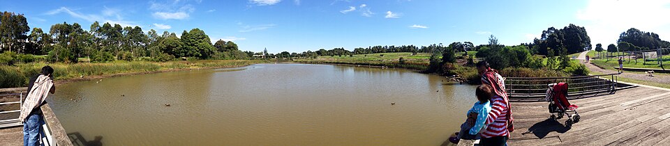 Sydney Park panoramic view in Easter 2014